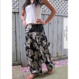 Siamurai Comfy Harem Pants - unisex. One Size.